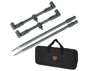 Giants fishing Sada hrázd Gaube Buzzer Bar Set 2 Rods Silver