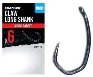 Háčiky Claw Long Shank Micro Barbed veľ.8