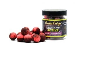 Boilies vyvážené Balance Active 250ml Krab Chilli Mango 20mm