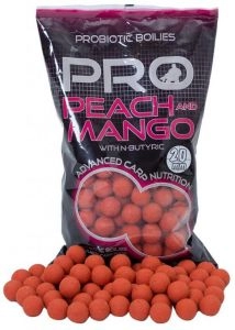 Boilies Probiotic Peach Mango with N-Butyric 20mm 2kg