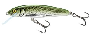 Wobler Minnow Sinking M7S 7cm Olive Bleak